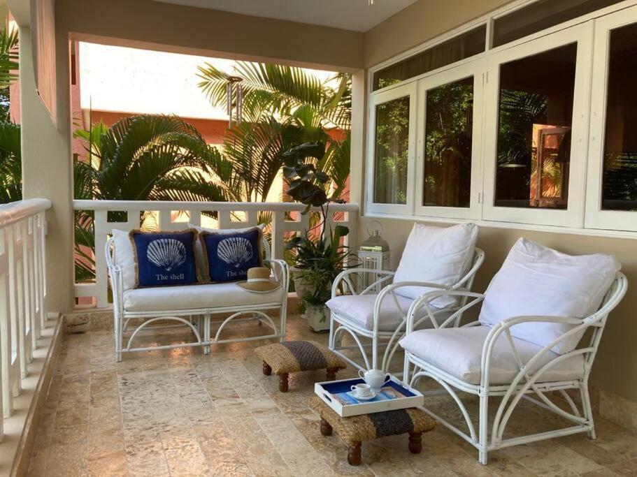 Beach Apartment, Pool View Dominican Bay Boca Chica Exterior foto